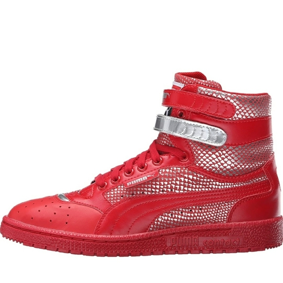 Puma Womens Sky II Hi Futur Minimal size 8 color red - Picture 3 of 11